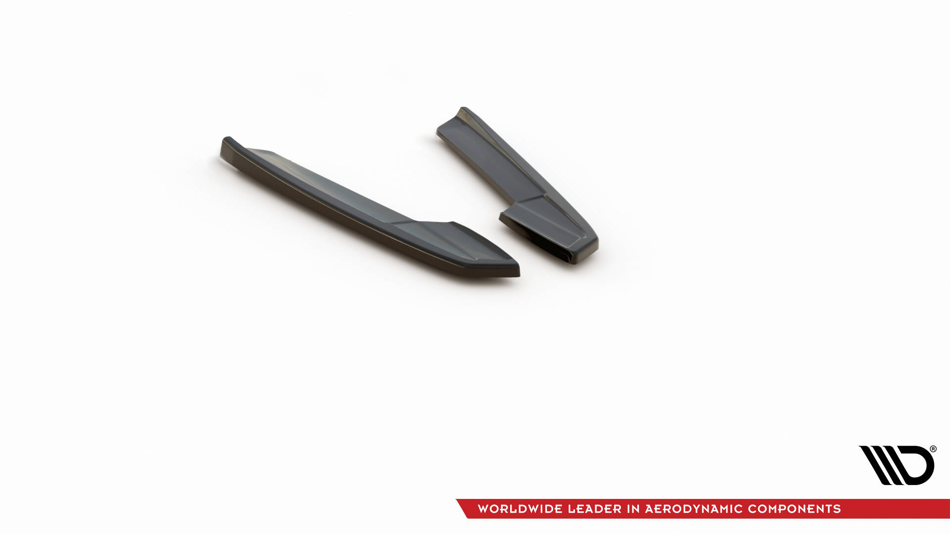 Heck Ansatz Flaps Diffusor V.1 für Audi RS6 C8 / C8 Facelift schwarz Hochglanz