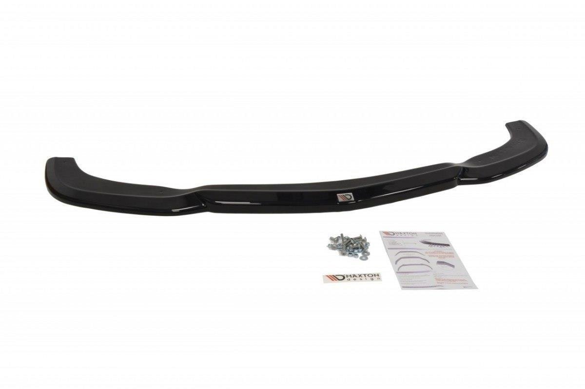 Street+ Spoilerlippe Front Ansatz passend für Mercedes C-Klasse W204 FL schwarz Hochglanz