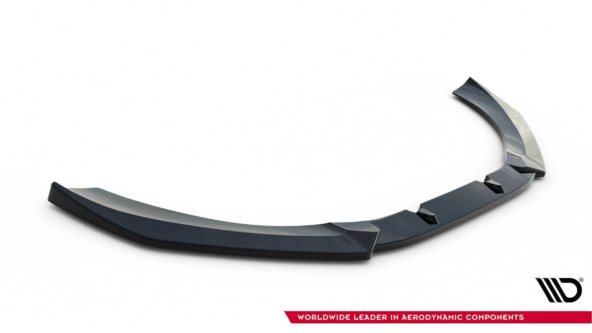 Street+ Spoilerlippe Front Ansatz V.4 passend für Audi RS6 C7 / C7 FL schwarz Hochglanz
