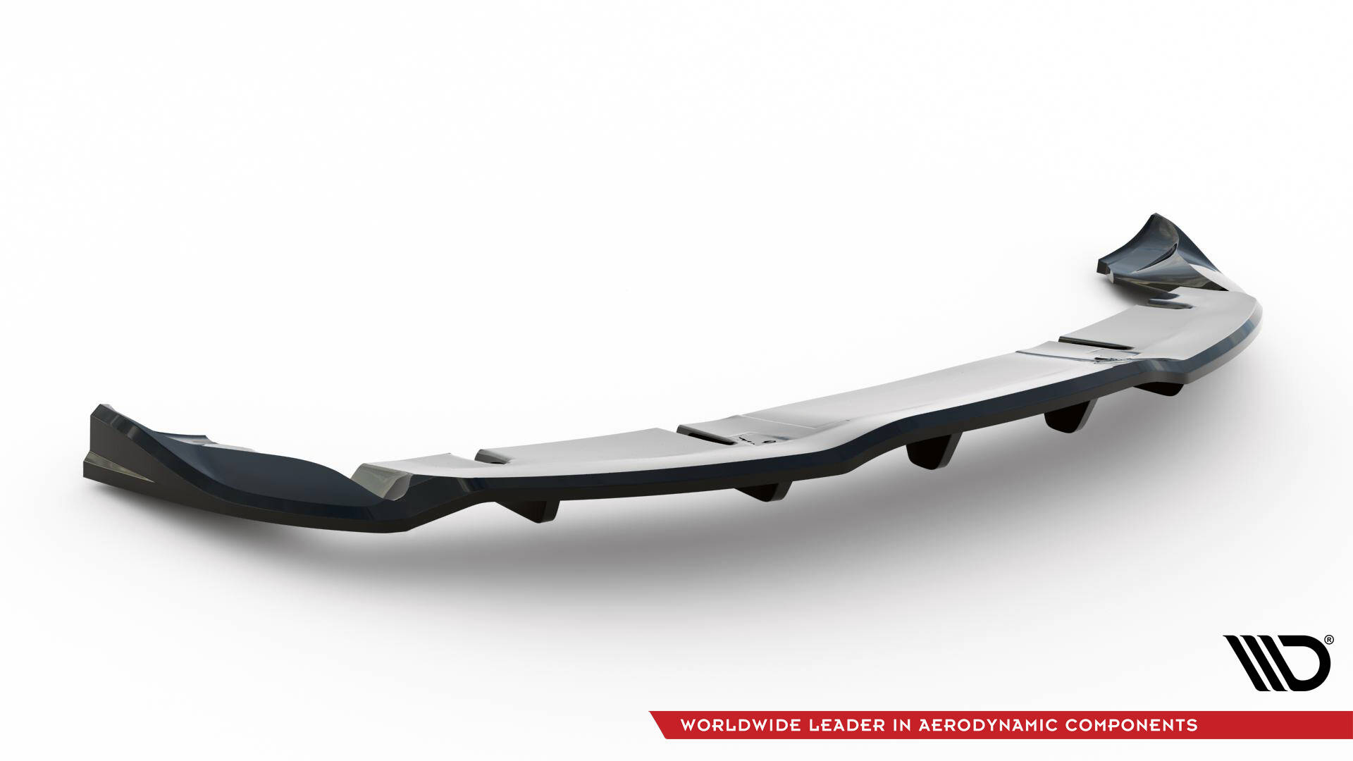 Diffusor Heckansatz V.1 passend für Tesla Model 3 Project HighlandFL schwarz Hochglanz