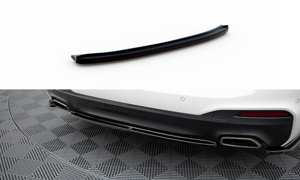 Heckansatz BMW 5er G30/ G31 M-Paket schwarz Hochglanz