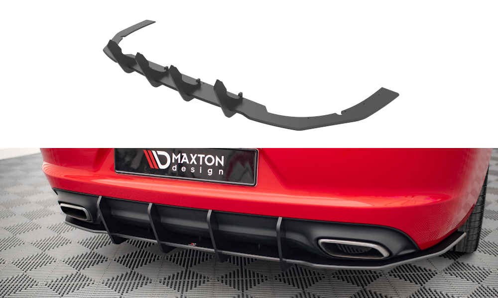 Street Pro Heckschürze Heck Ansatz Diffusor passend für Dodge Charger RT Mk7 FL