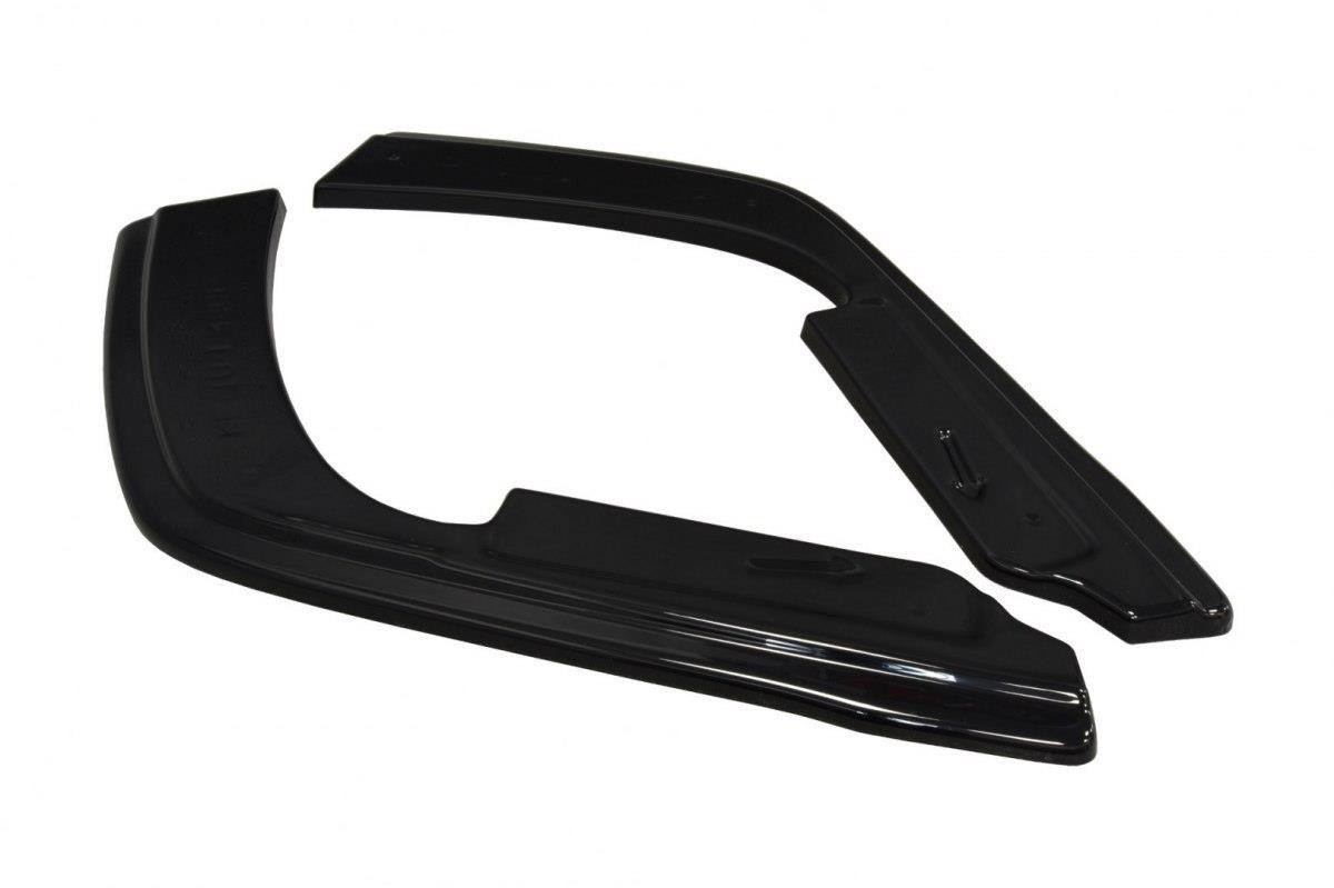 Heck Ansatz Flaps Diffusor für Renault Talisman schwarz Hochglanz