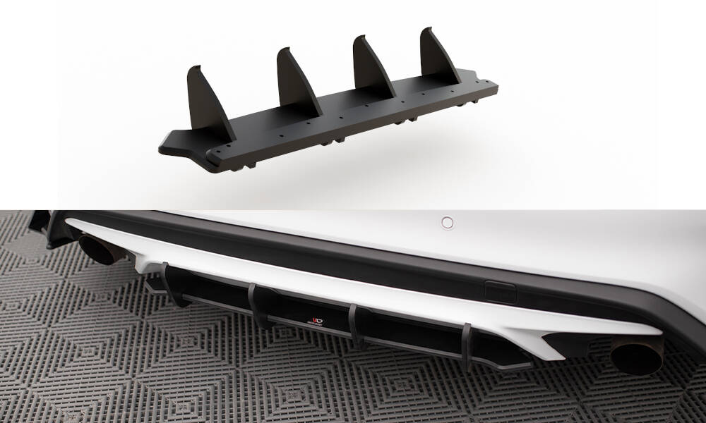 Robuste Racing Heckschürze für Ford Focus ST Mk4