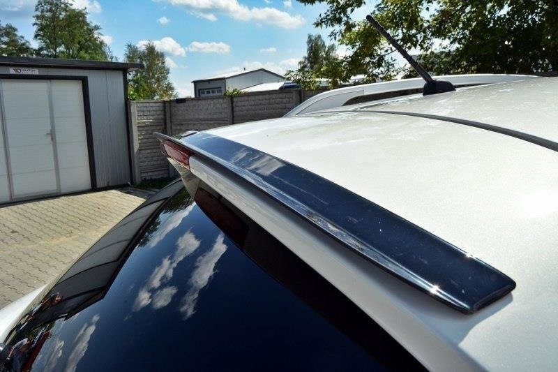 Heckspoiler Lippe passend für INFINITI QX70 schwarz Hochglanz