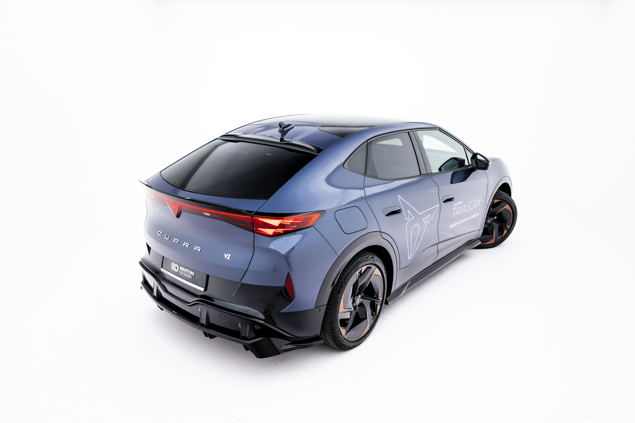 Heckscheiben Spoiler passend für CUPRA Tavascan Mk1 schwarz Hochglanz