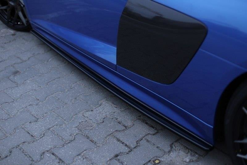 Street+ Seitenschweller Leisten passend für Audi R8 Mk.2 schwarz Hochglanz