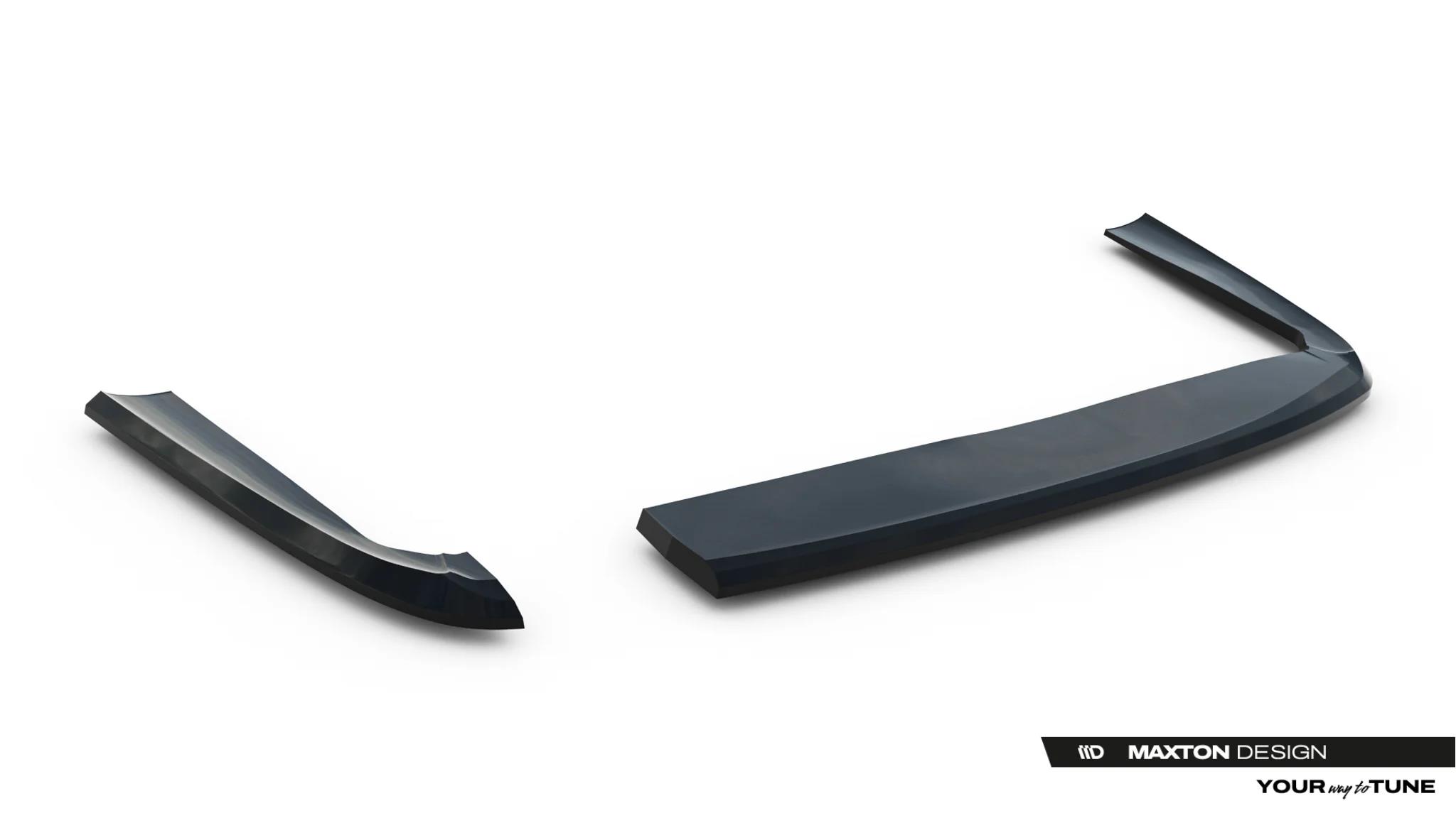 Diffusor Flaps passend für BMW M3 / 3 M-Paket Coupe / Cabrio E36 schwarz Hochglanz