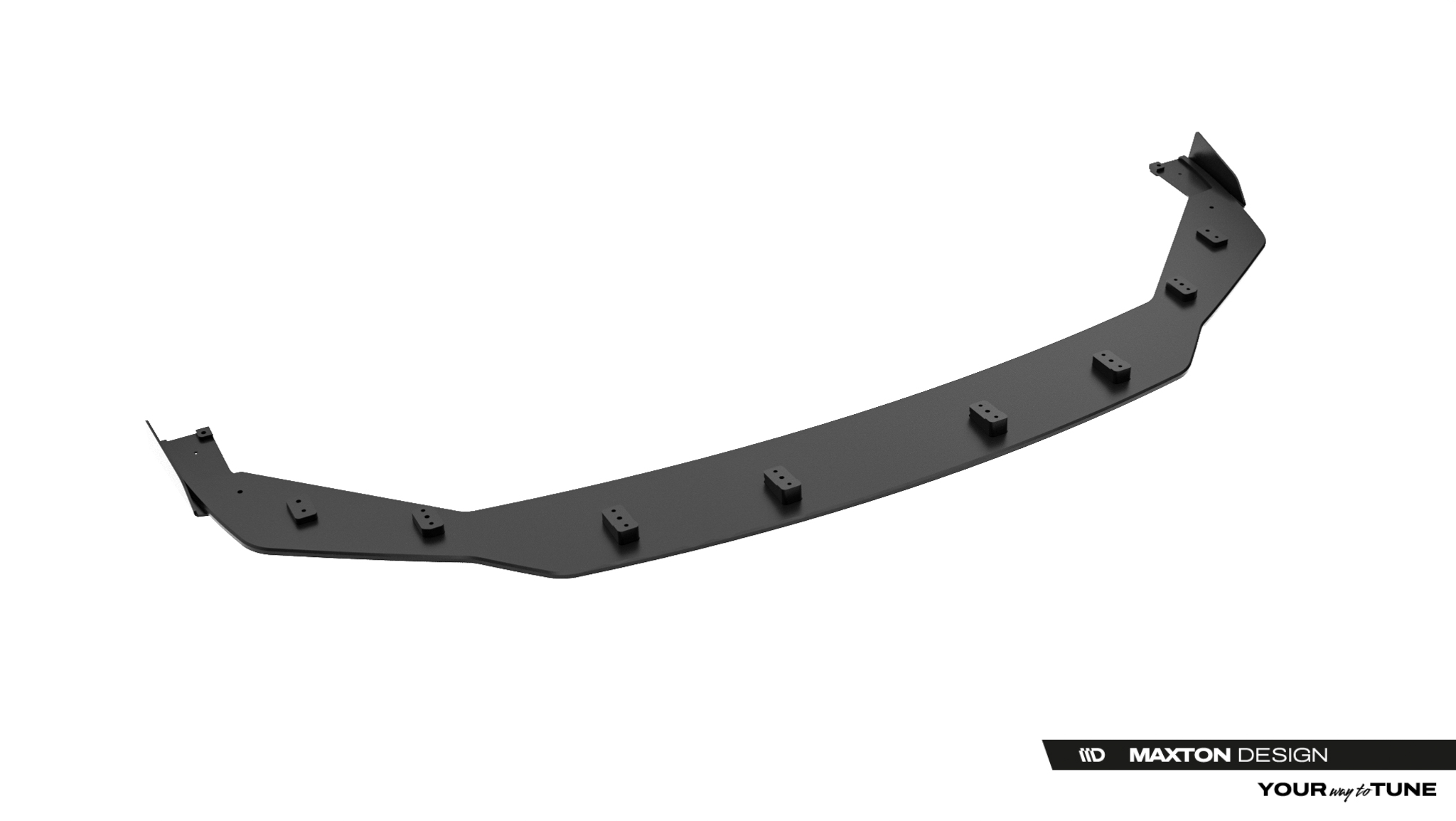 Frontlippe + Flaps passend für Lexus IS 500 Mk3 Facelift 2 XE30 schwarz Hochglanz