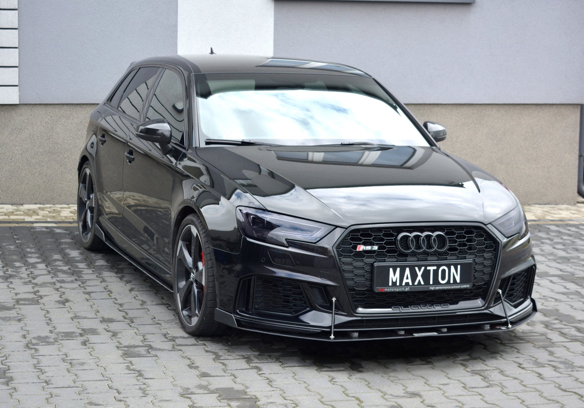 Front Sport Diffusor V.2 Audi RS3 Sportback 8V Facelift