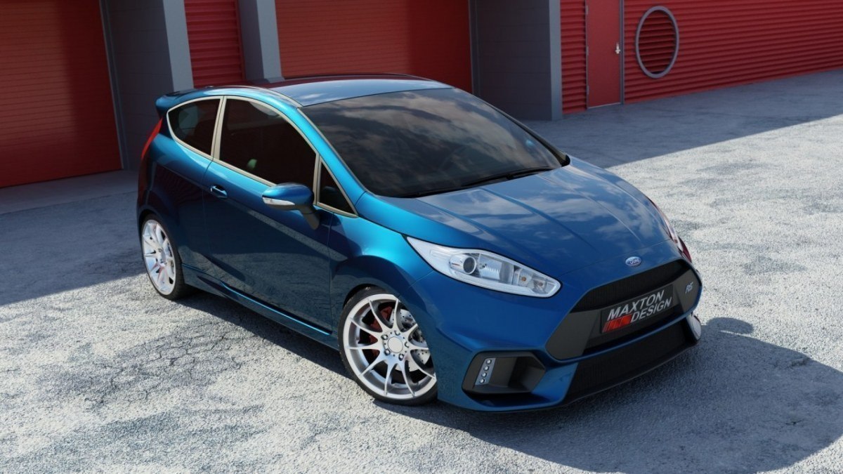 Frontstoßstange passend für FORD FIESTA MK7 NACHFL FOCUS RS 2015 LOOK mit LED