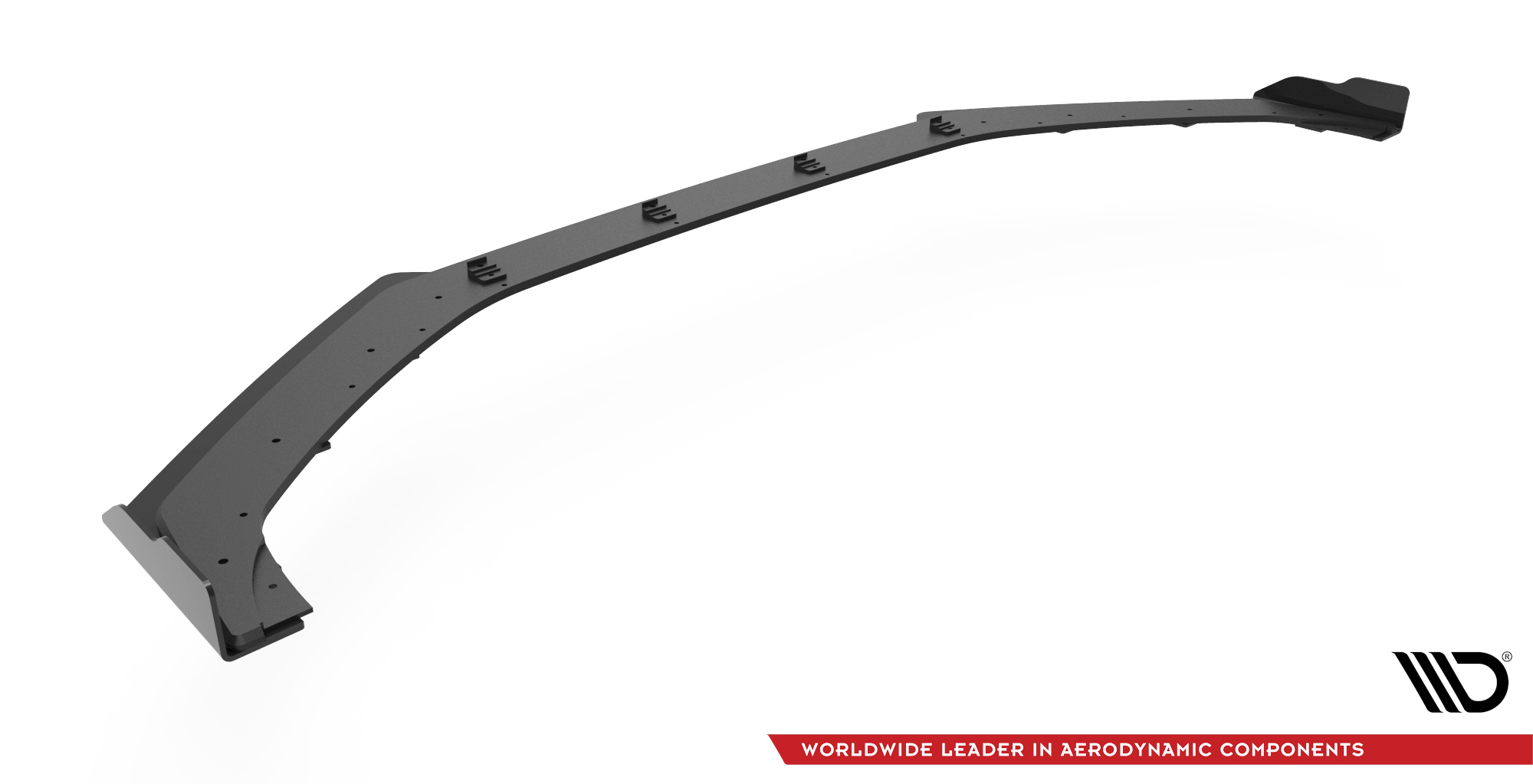Street Pro Spoilerlippe Front Ansatz passend für Hyundai I20 N Mk3 rot+ Hochglanz Flaps