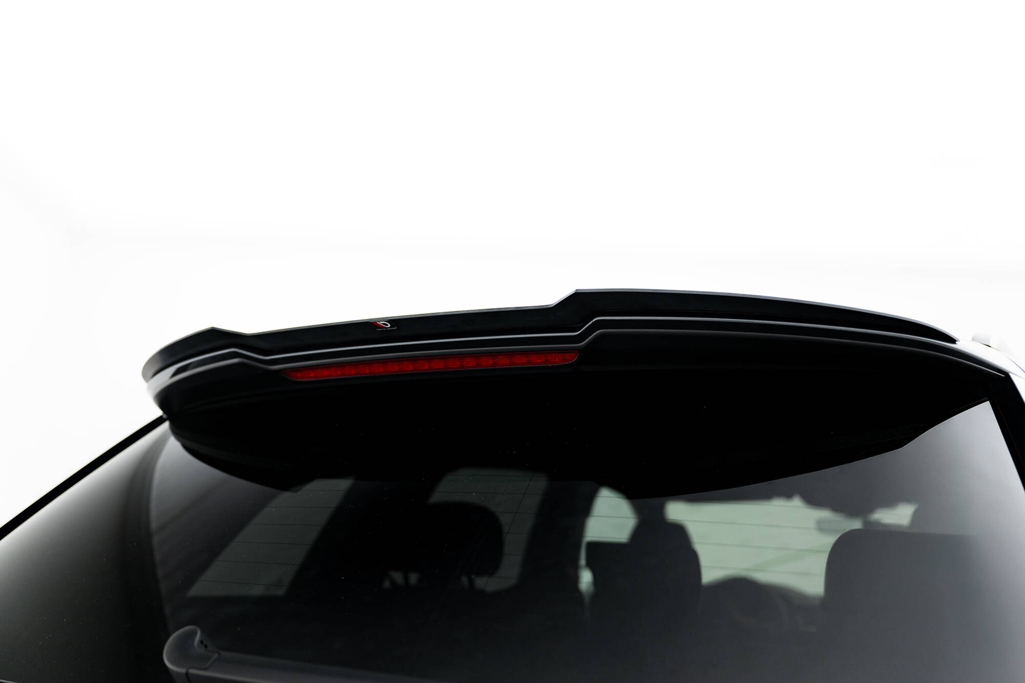 Heck Spoiler Aufsatz Abrisskante passend für Audi Q7 S-Line / SQ7 Mk2 FL 2 schwarz Hochglanz
