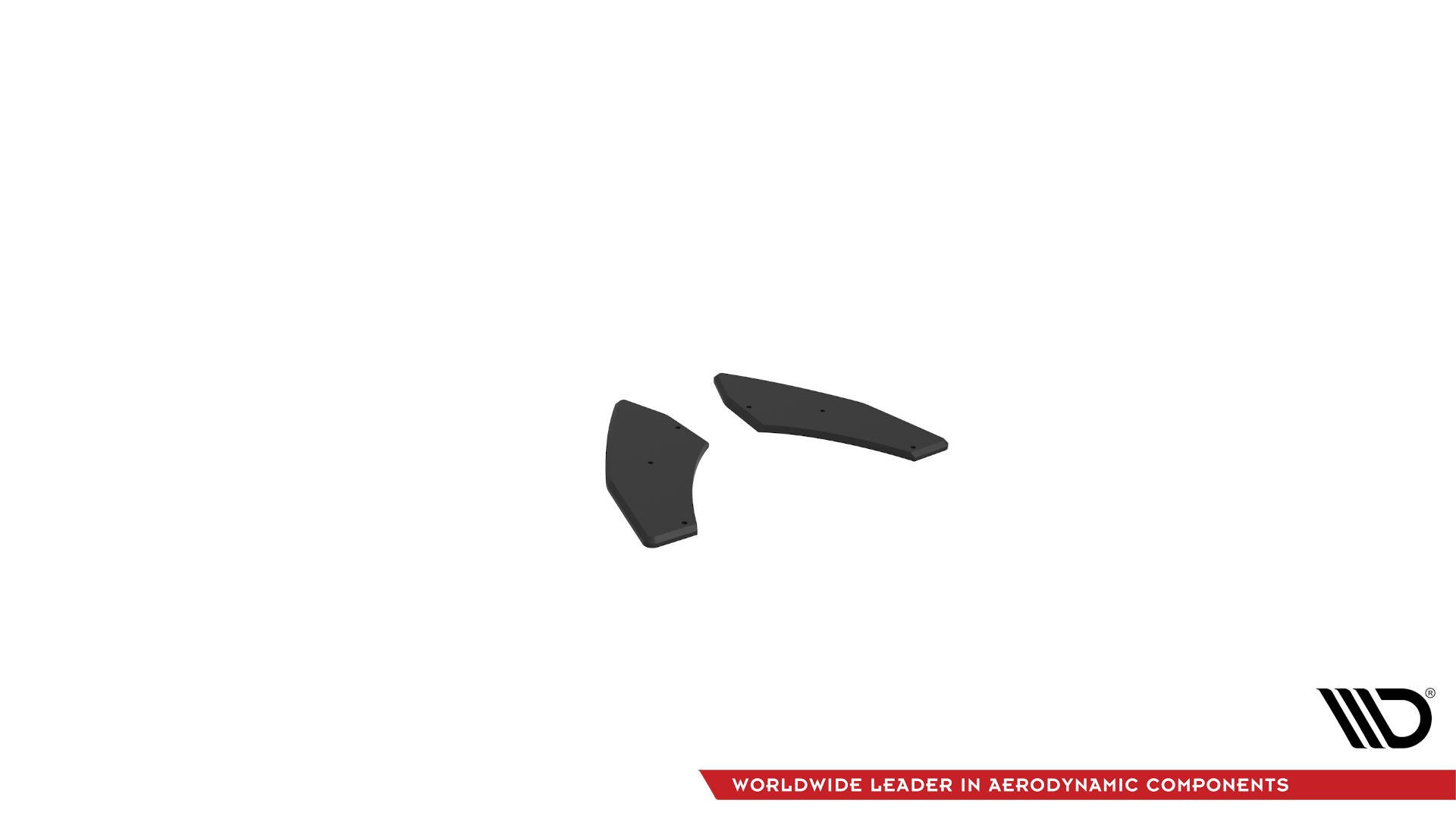 Street Pro Heck Ansatz Flaps passend für Audi S3 8Y rot