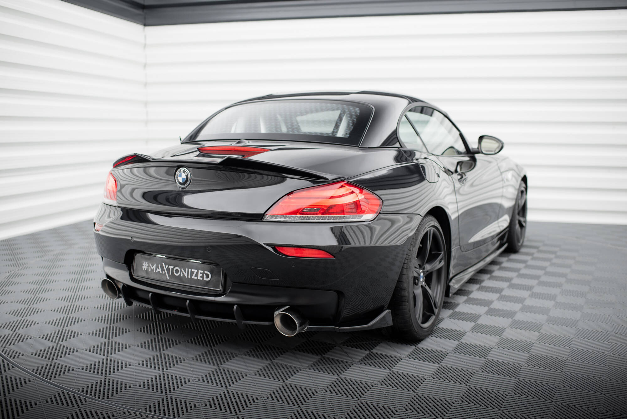 Street Pro Heckschürze Heck Ansatz Diffusor passend für BMW Z4 M-Paket E89 FL