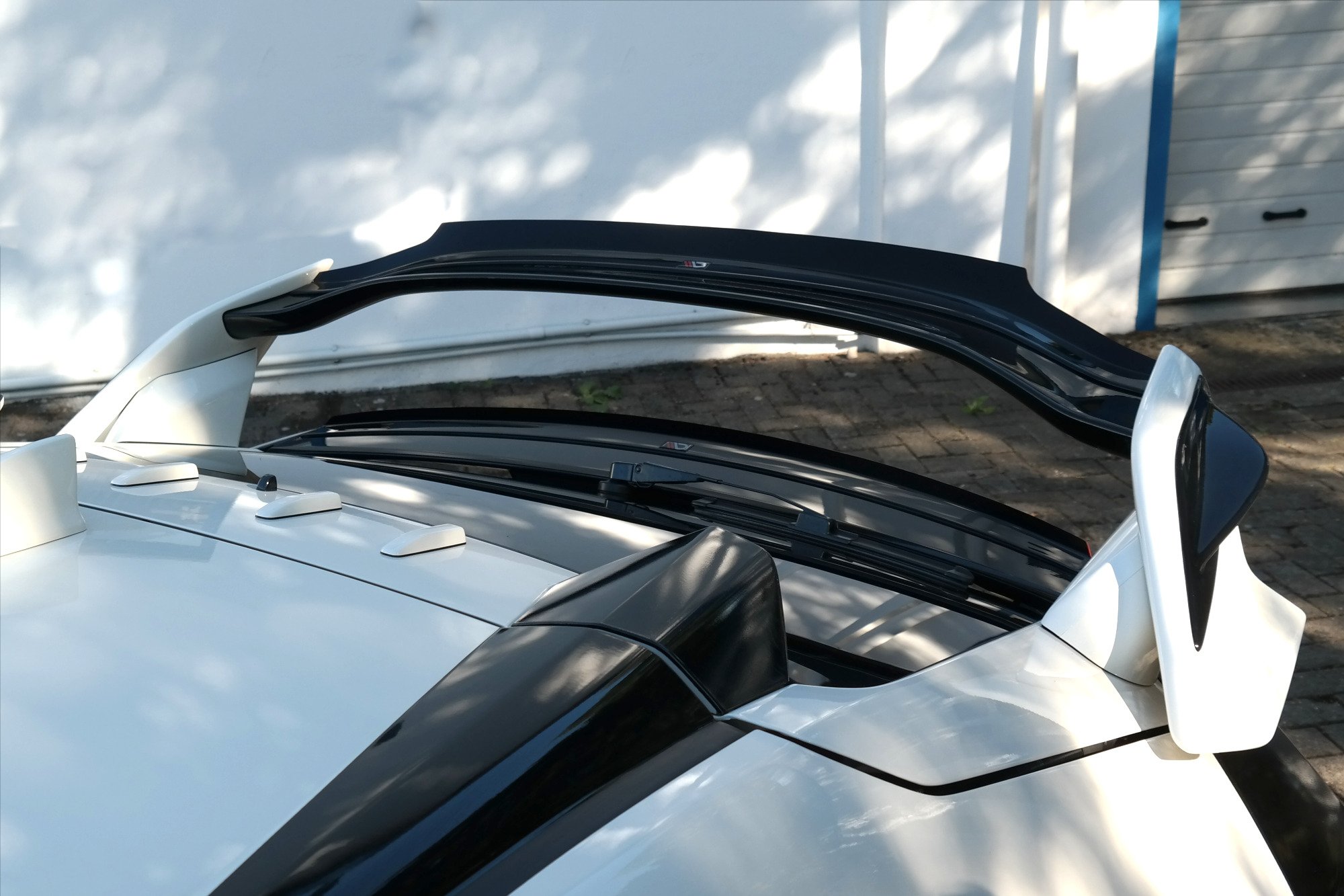 OBERER Spoiler CAP V.2 für HONDA CIVIC X TYPE R Carbon Look